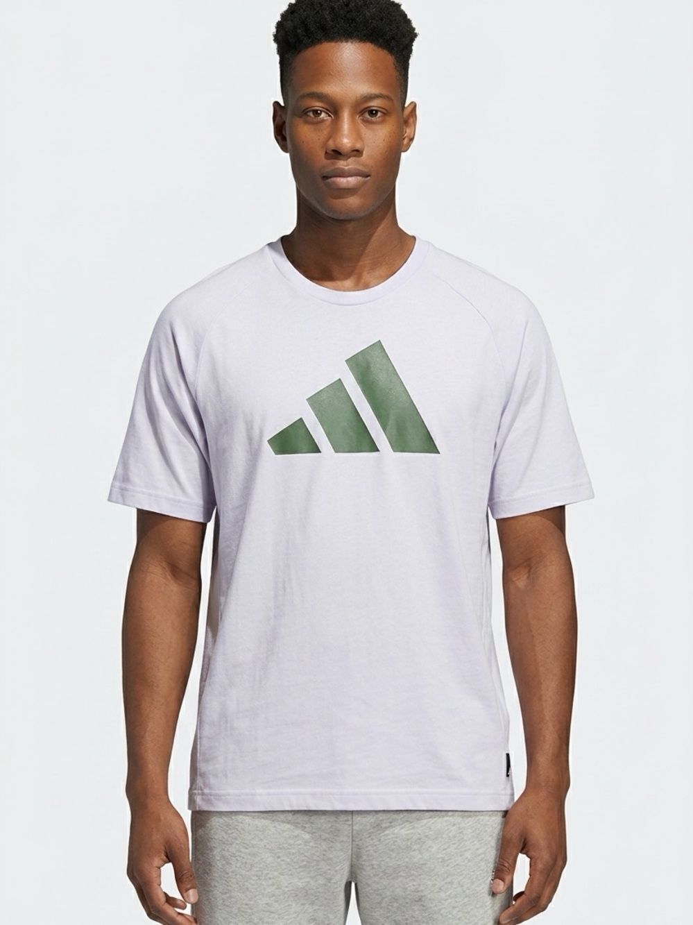 ADIDAS | Light Purple Crewneck Heavyweight Short Sleeve Tee Men’s Size X-Large